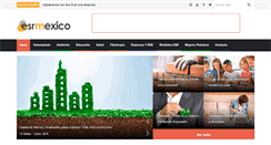 Desktop Screenshot of esrmexico.com